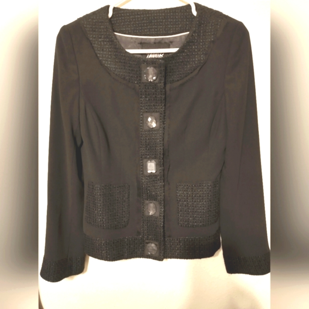 White House Black Market, Black Blazer, Size 0